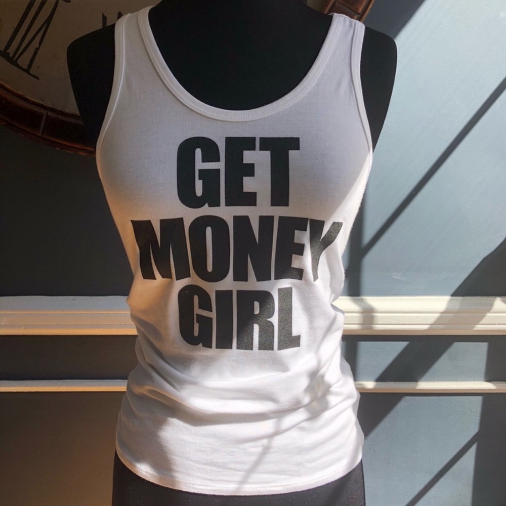 Get Money Girl Racerback Tank Top
